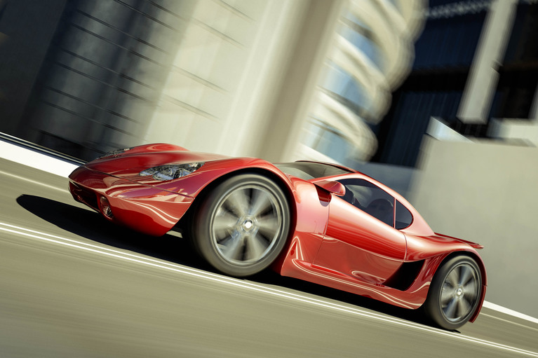Sports car