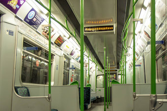 Train LED signage and information display 