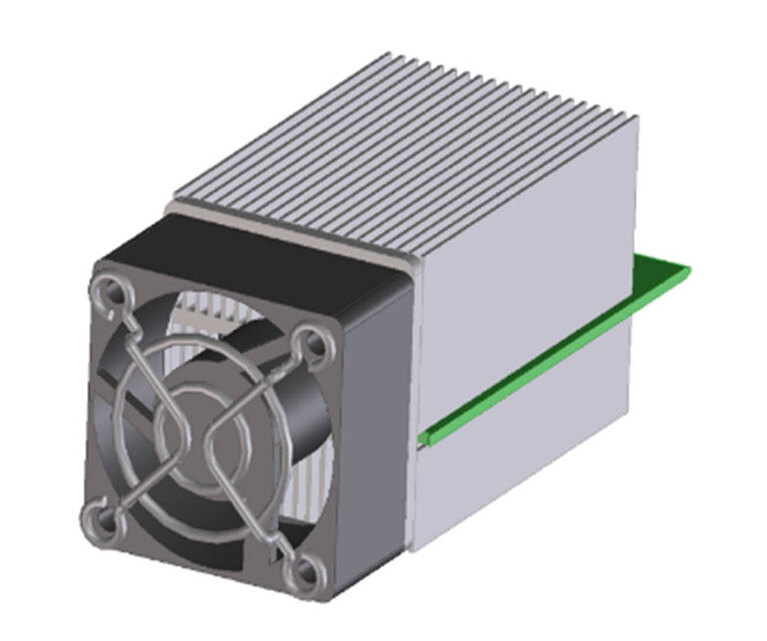 Advanced packaging can deliver as much as 1.5 kW from cells measuring less than 10 in<sup>3</sup> including heatsinks and fan