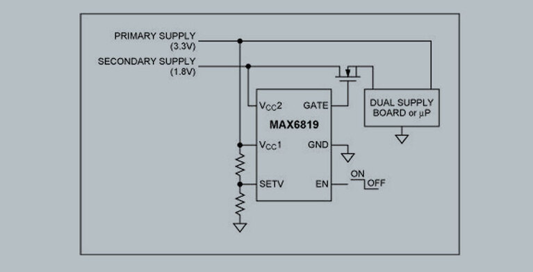 Power sequencing with the MAX6819