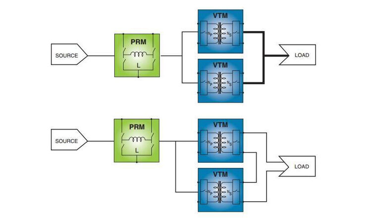 VTMs in a series and parallel.
