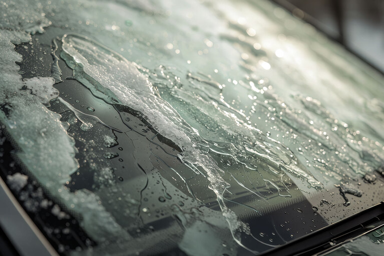 Windshield defrosting image