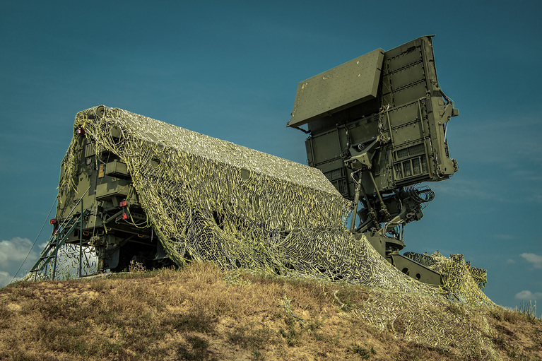 Military radar array image