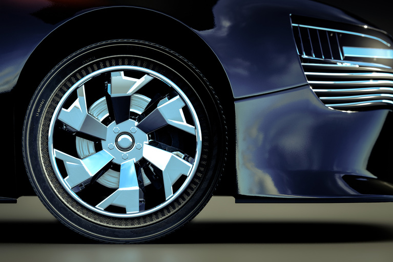 automobile wheel