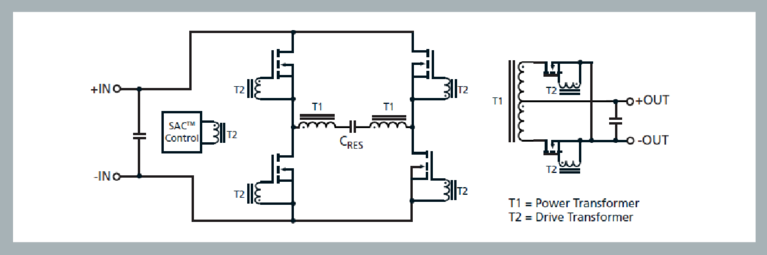 SAC series-resonant topology image