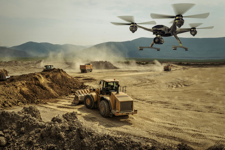 UAV surveillance image